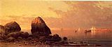 Alfred Thompson Bricher Evening at Scituate painting
